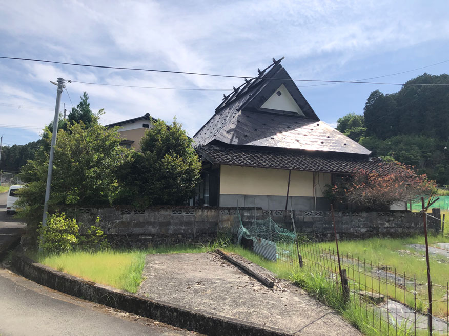 Wood house in Hiyoshi, Nantan, farmland, approval needed