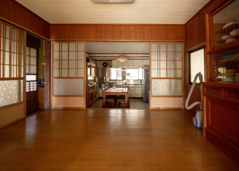 Empty home in Japan