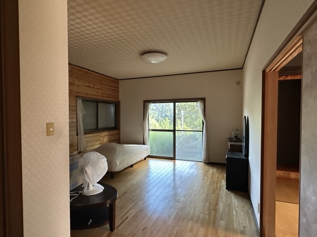 Wood house near the coast in Ei, Minamikyushu