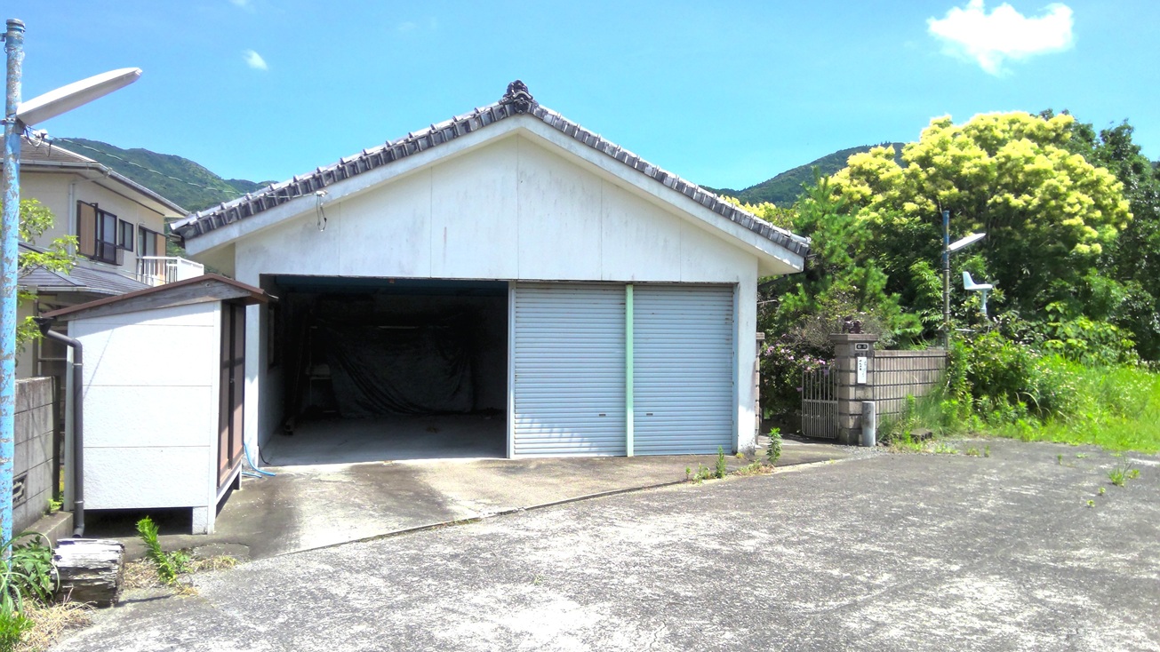 Wood house in Uchinoura, Kimotsuki