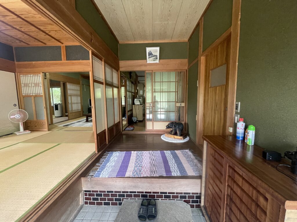 House with outbuildings in Nara