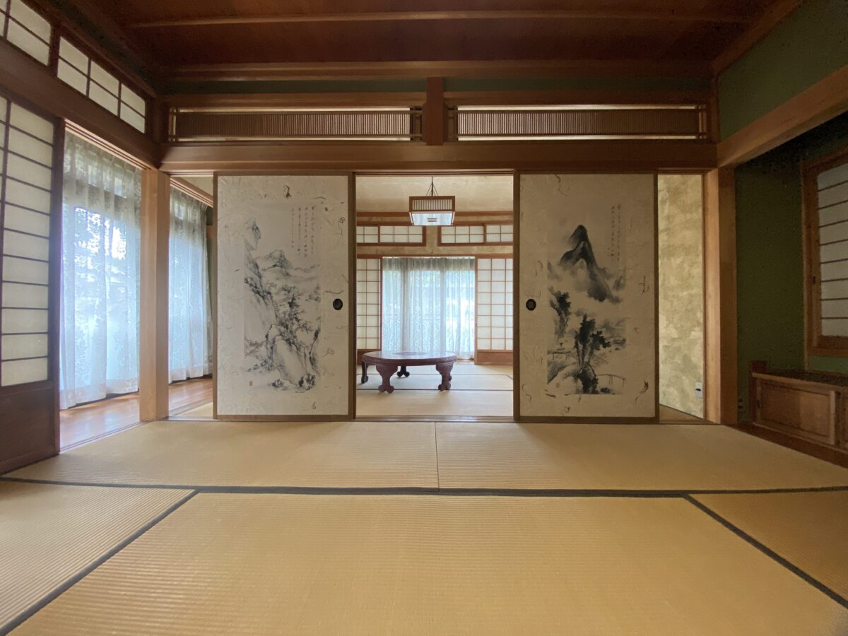 Wood house on a large plot in Hyogo