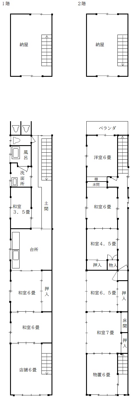Floor plan for Wood house in Aomori