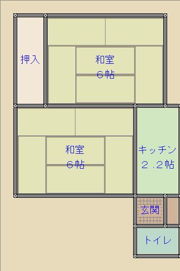 Floor plan for House, 12-min walk to station, Mie