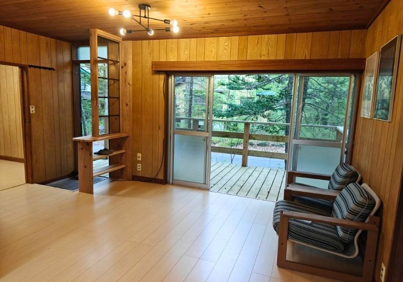 Wood house in Gunma