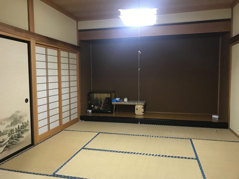1990s wood house on a large plot in Iwate