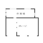 Floor plan for 2010s wood house with storehouses in Miyama, Nantan