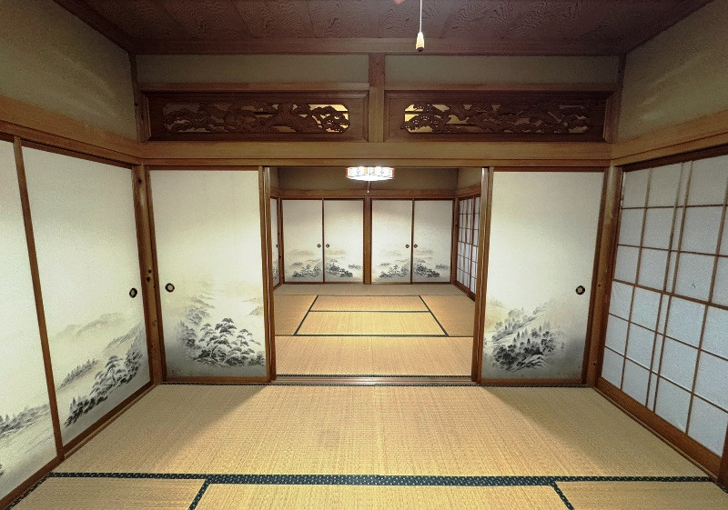 Wood house on a large plot in Nagano