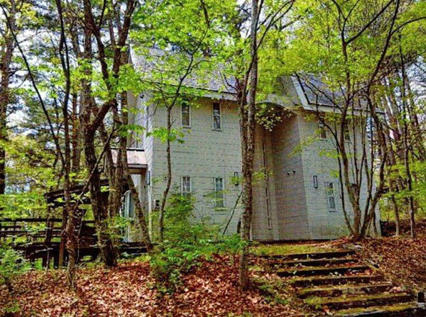 1990s wood house on a large plot in Nagano