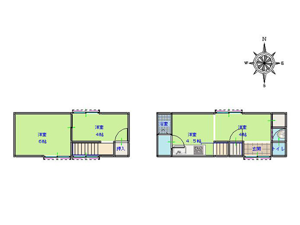 Wood house, 17-min walk to station, Wakayama