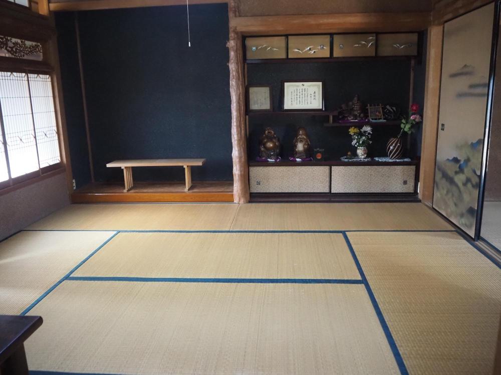 1970s wood house with outbuildings in Tokushima