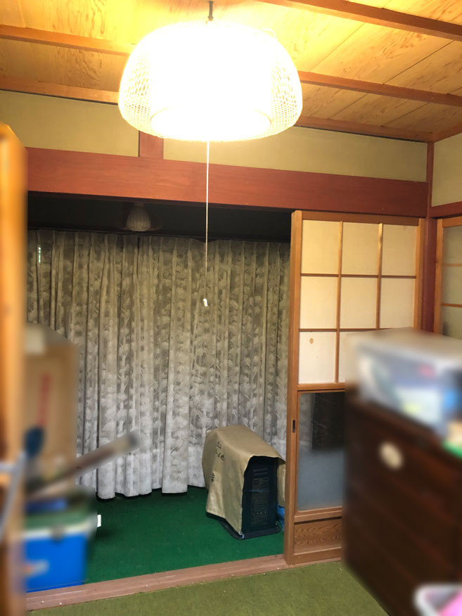 1960s wood house in Nantan