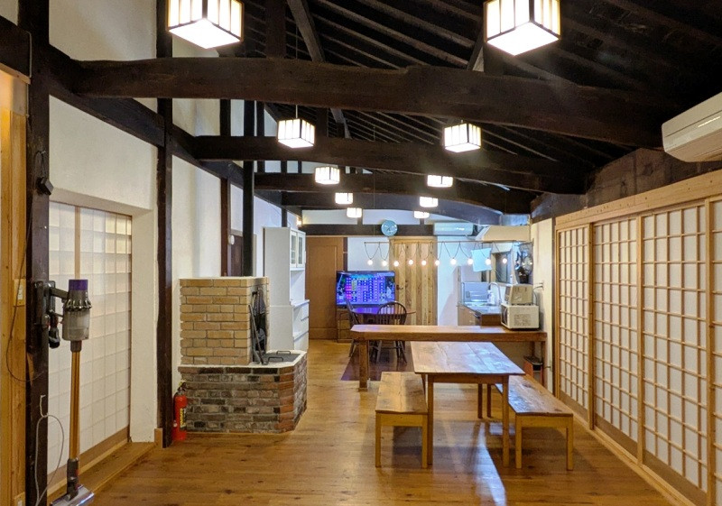 Wood house on a large plot in Yamanashi
