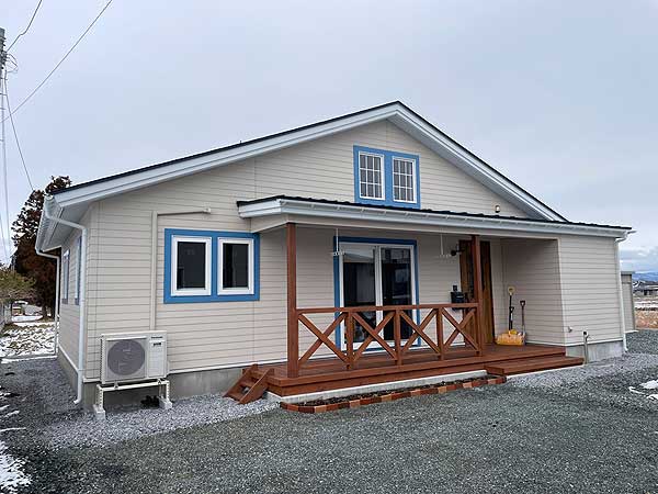 2020s wood house in Iwate