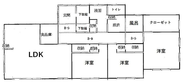 Floor plan for For Sale #144 (East Ina)