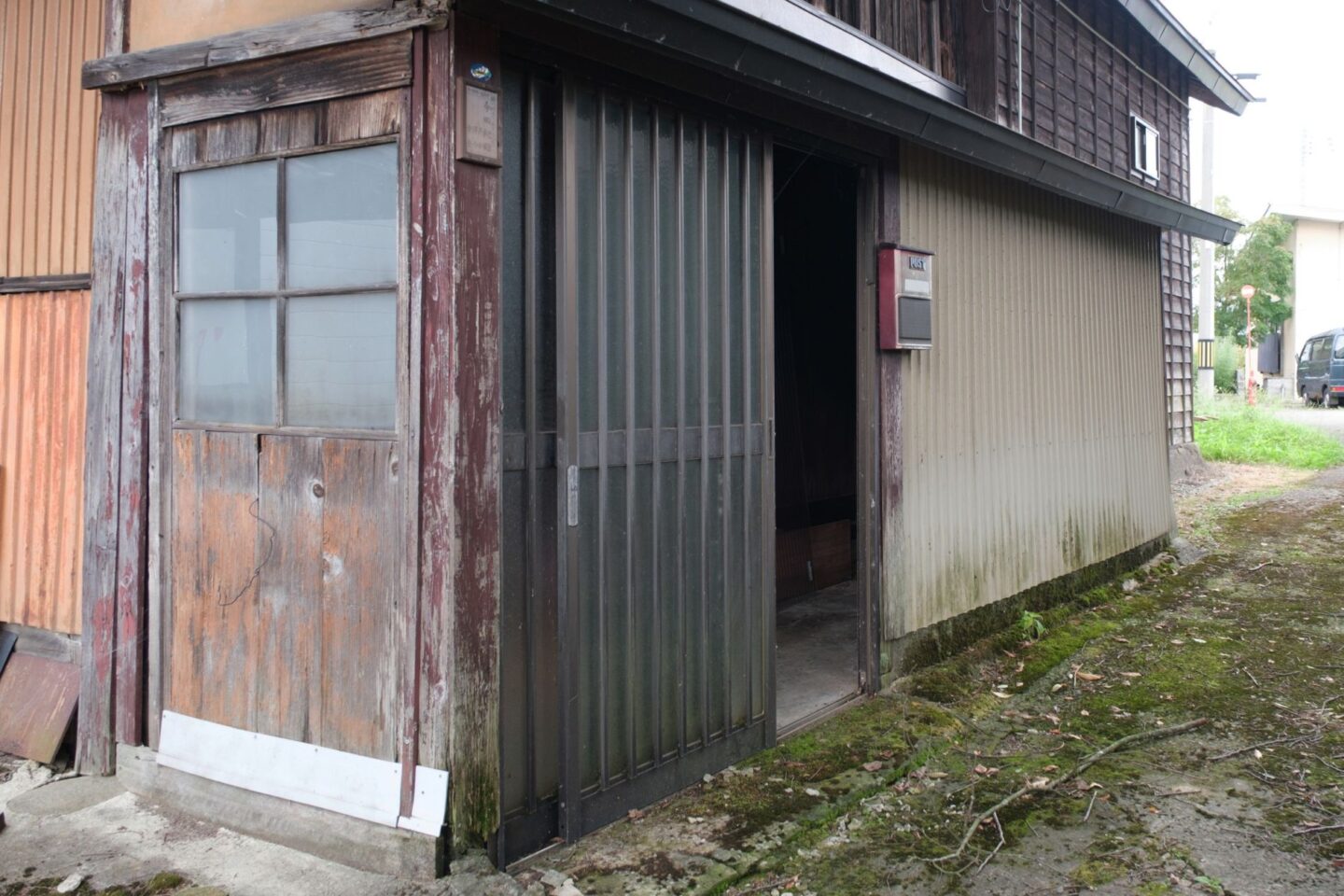 Wood house on a large plot in Yamagata