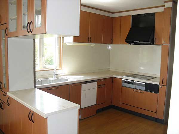 2000s wood house on a large plot in Iwate