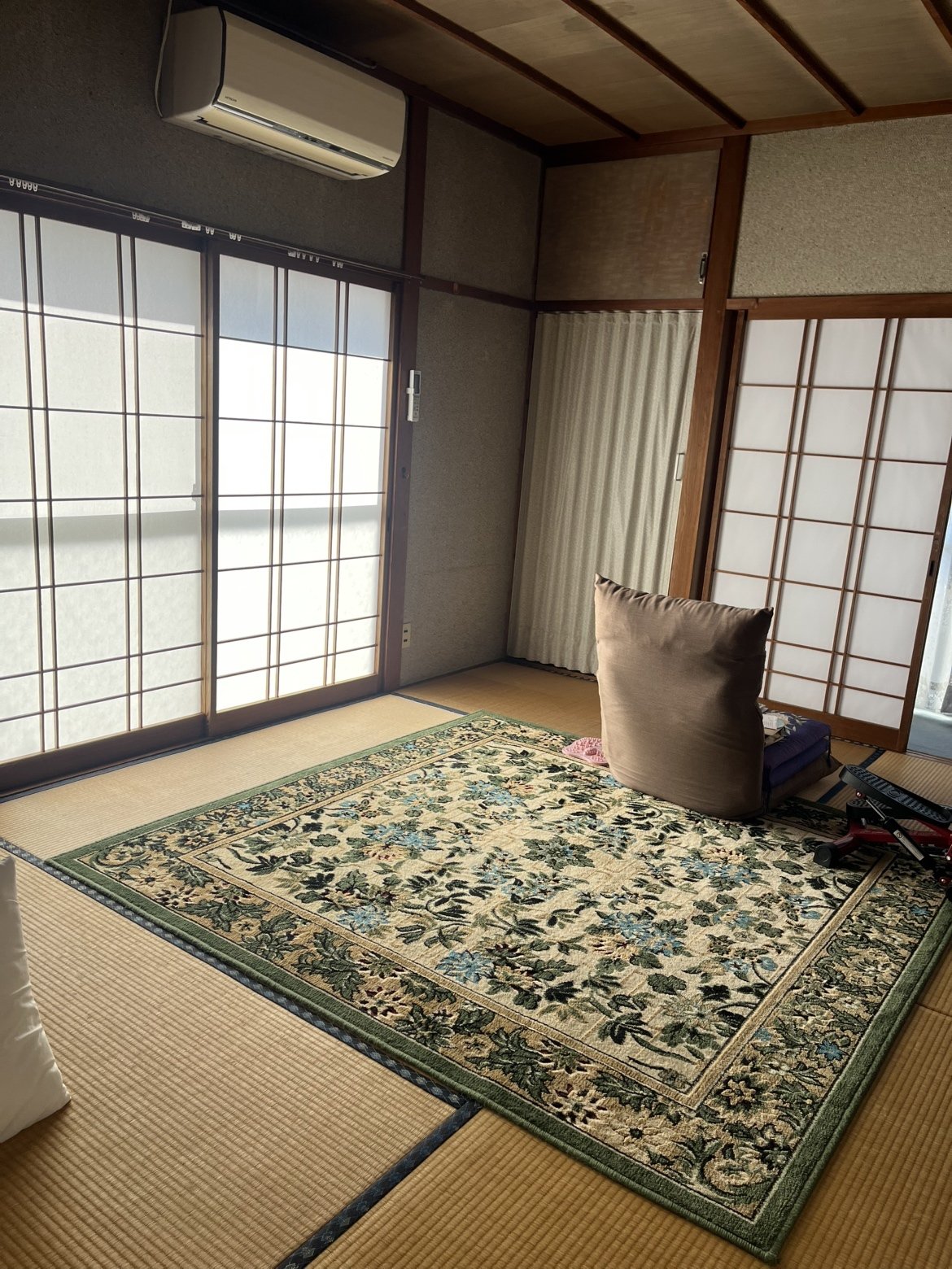 Floor plan for 1970s wood house in Tottori