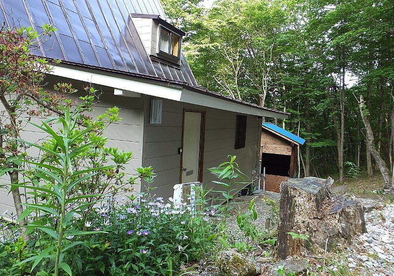 1990s wood house on a large plot in Tochigi