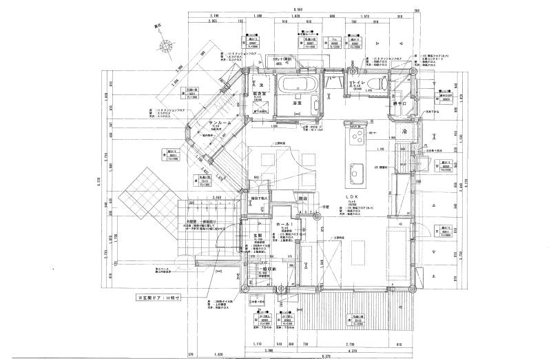 Floor plan for 2020s wood house, 9-min walk to station, Fukui