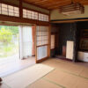 Property with a paddy field behind the house