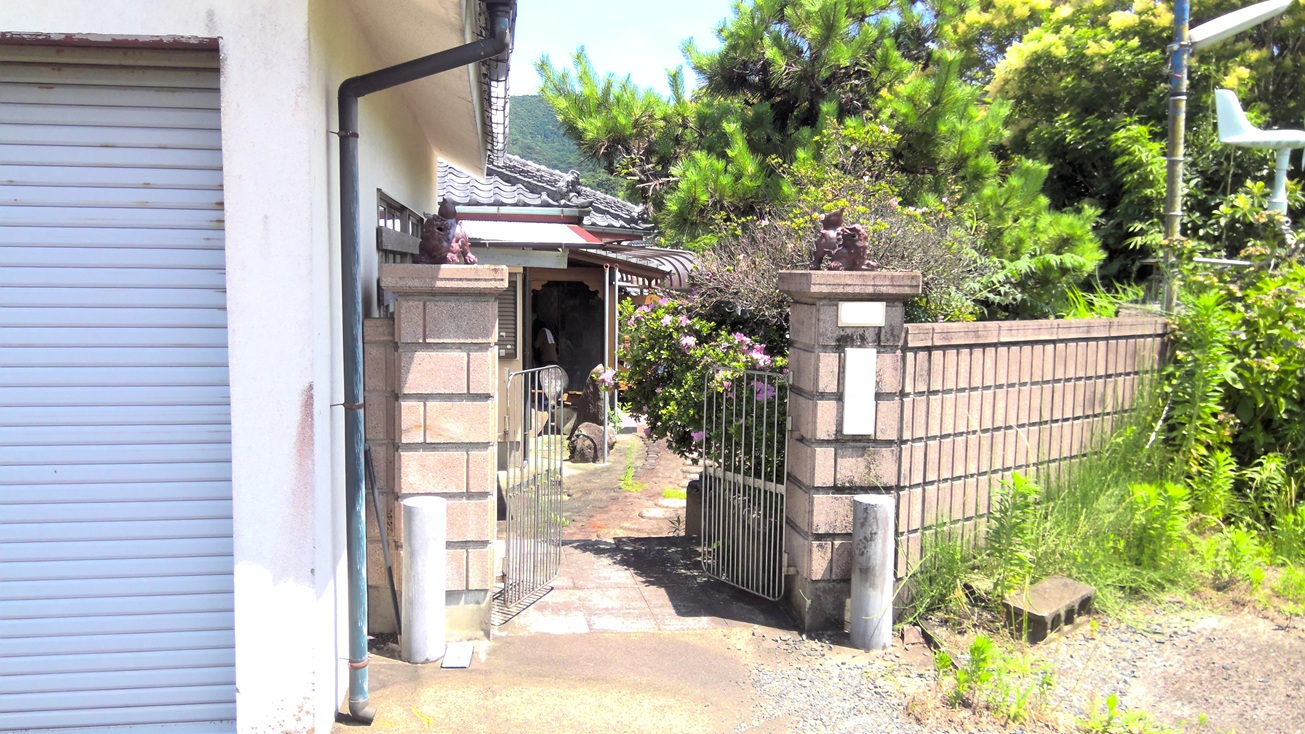 Wood house in Uchinoura, Kimotsuki