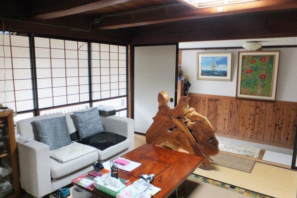 1930s wood house with outbuildings in Shimane