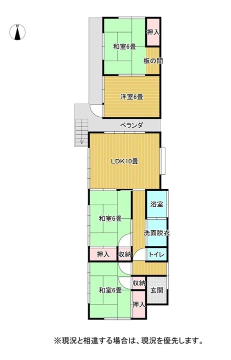 Floor plan for House 56 (Machi-san Ward)