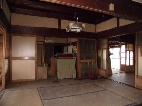 Empty home in Japan