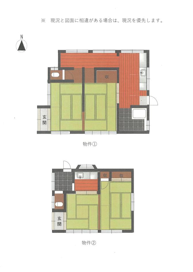 Floor plan for Empty home in Japan