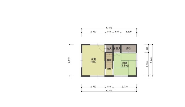 Floor plan for Empty home in Japan