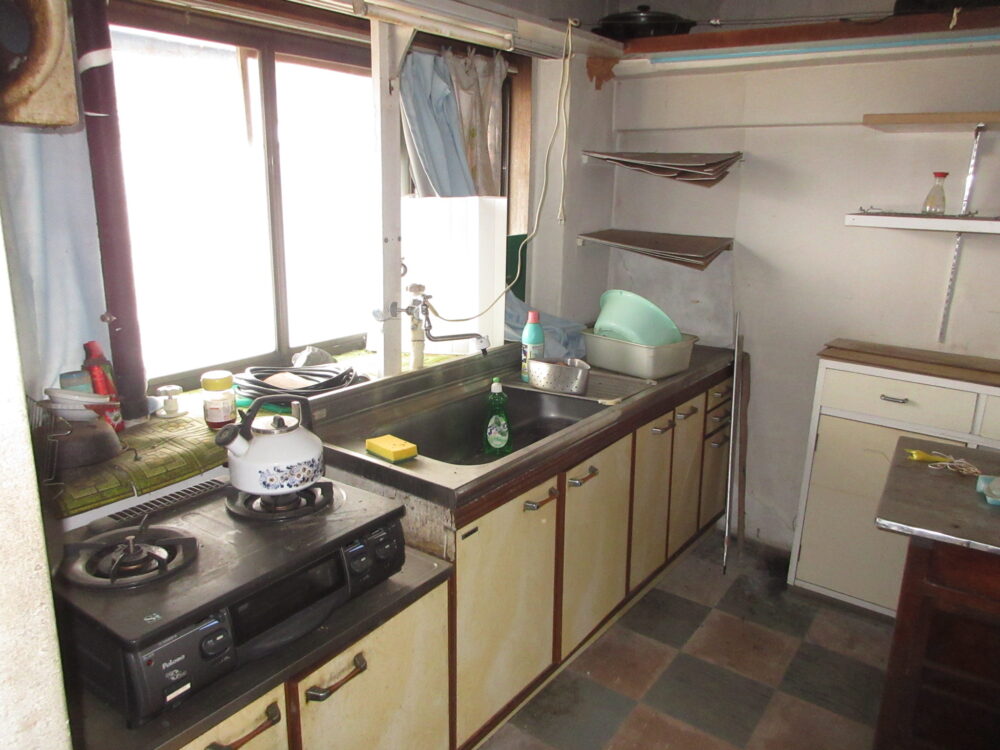 Wood house on a large plot in Iwate