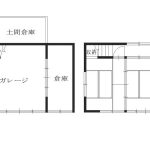 Floor plan for Wood house with outbuildings in Yagi, Nantan
