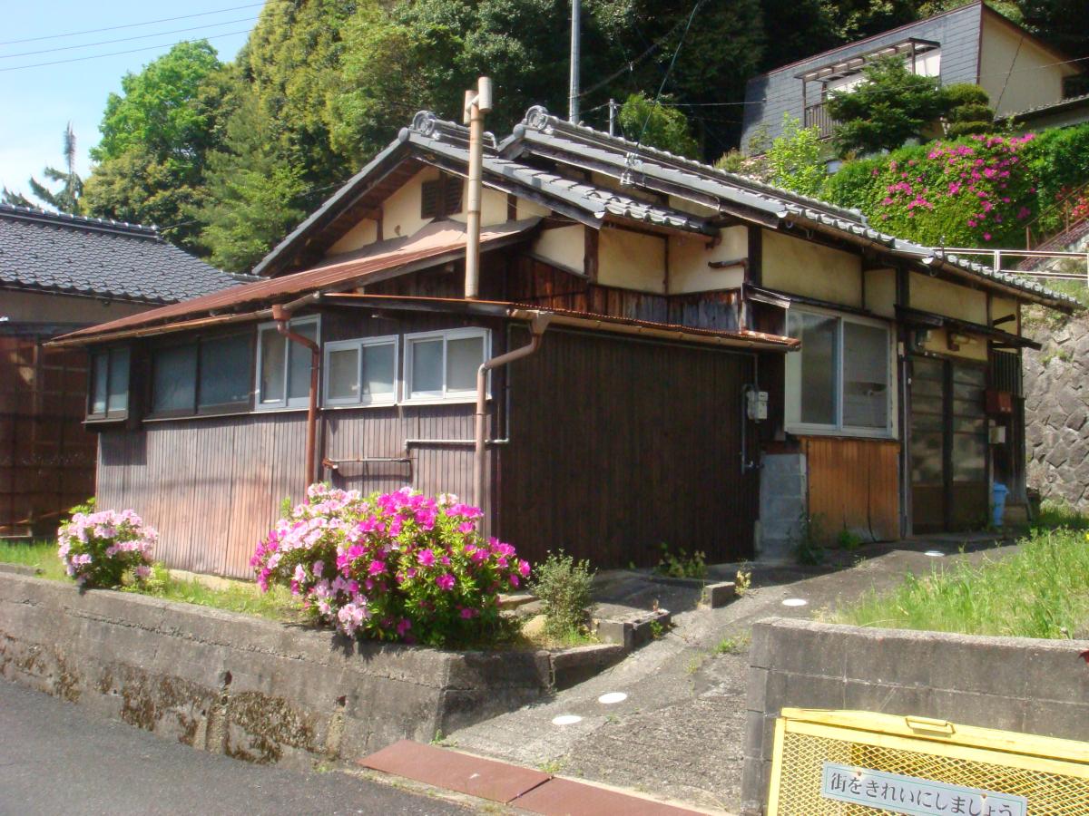 Wood house near the coast in Miyazu, Kyoto