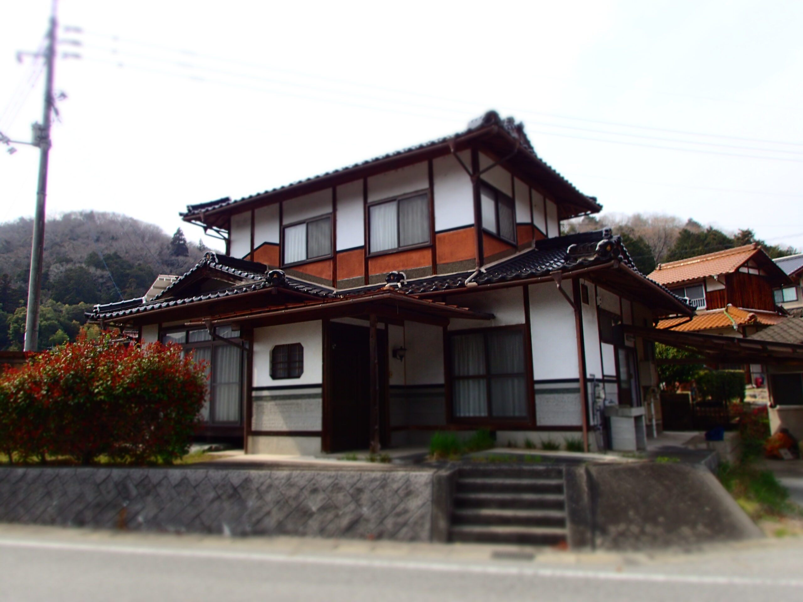 1980s wood house in Okayama