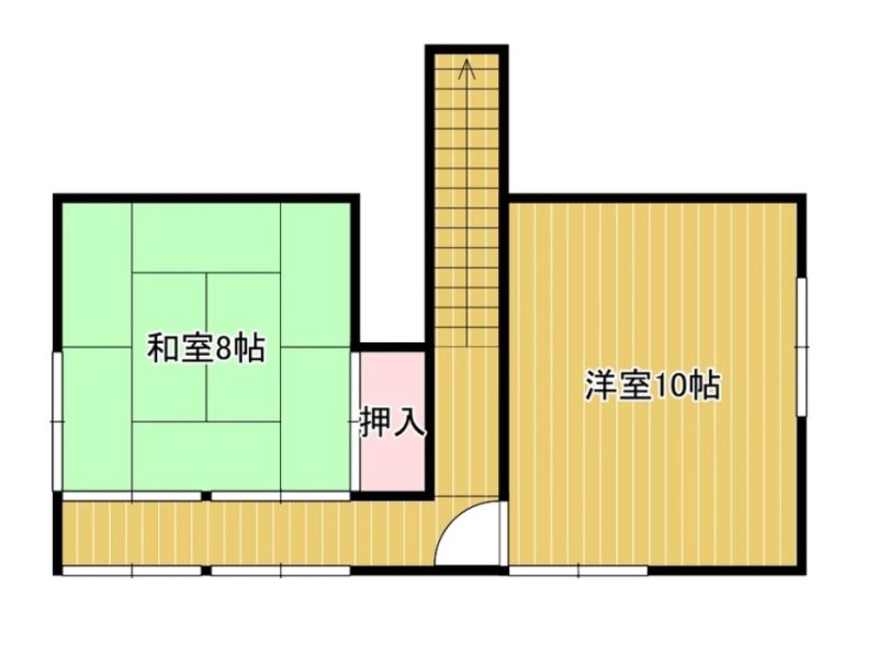 Floor plan for 1960s wood house in Iwate