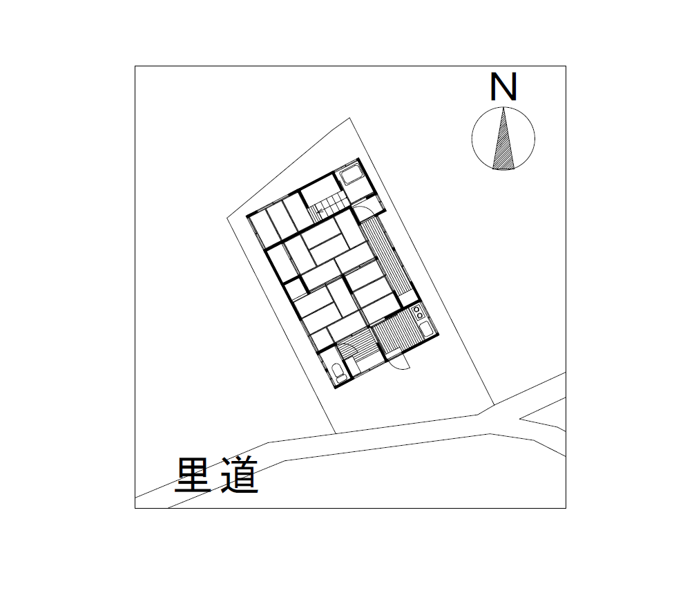 Floor plan for 1960s wood house, 8-min walk to station, Nagasaki