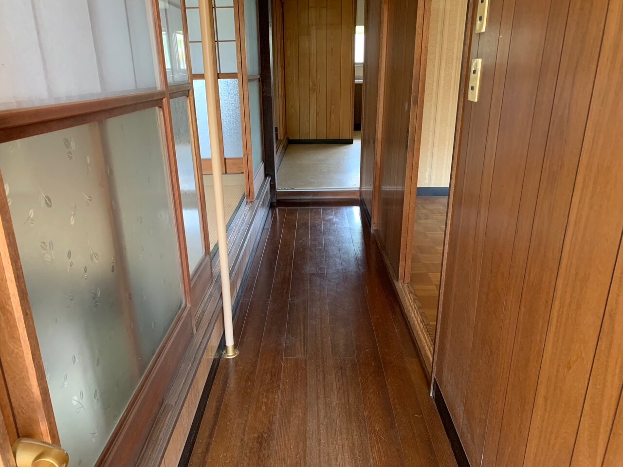 Wood house on a large plot in Okayama
