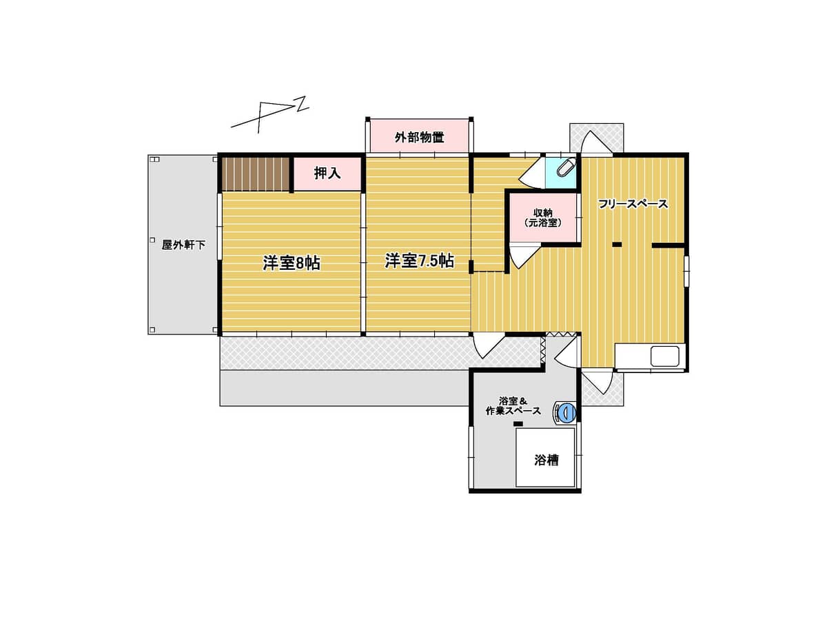 1970s wood house in Hiroshima