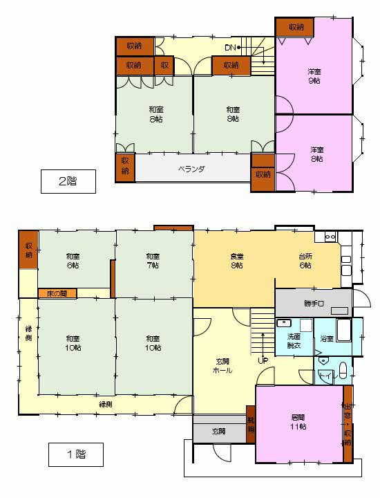 Floor plan for Empty home in Japan