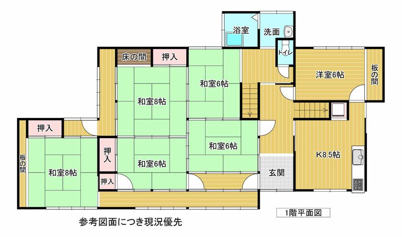Floor plan for Empty home in Japan