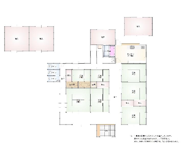1970s wood house on a large plot in Kagawa