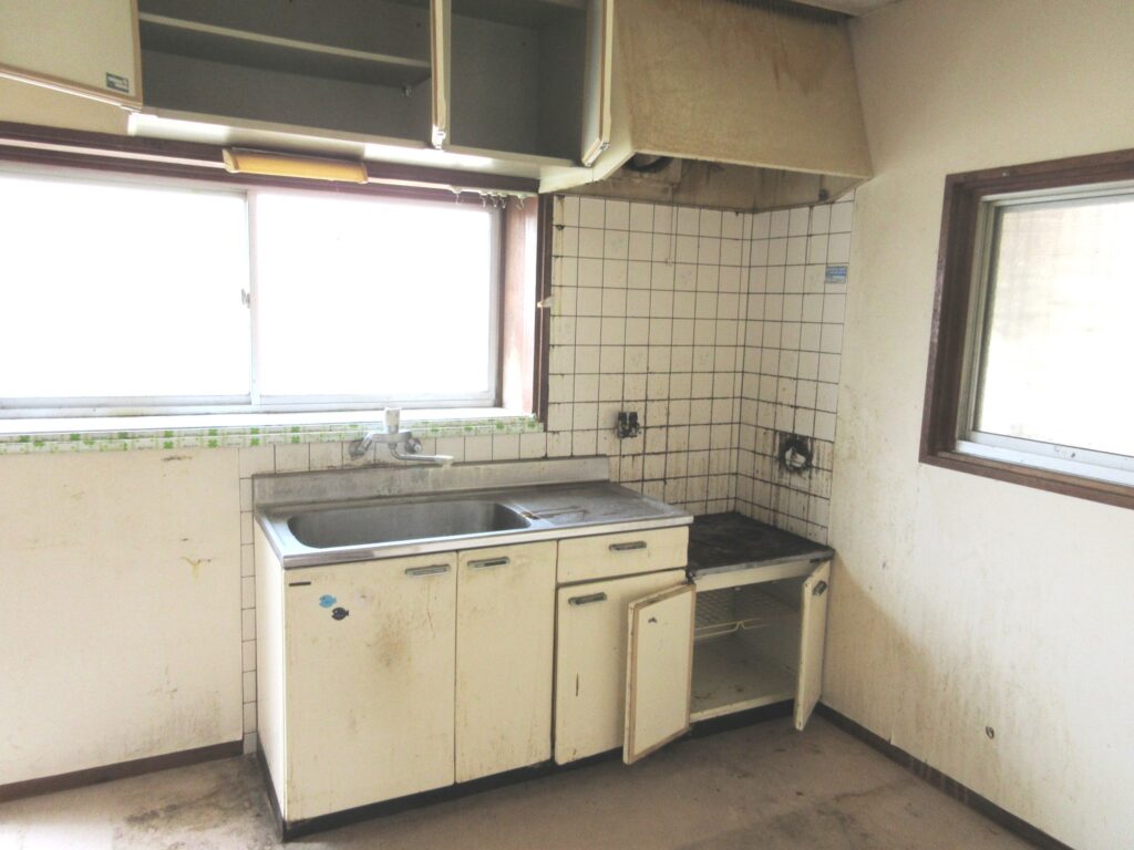 Empty home in Japan