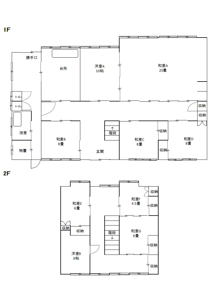 Floor plan for Empty home in Japan