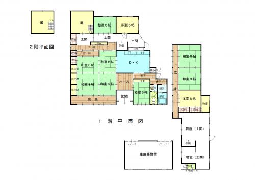 Floor plan for Empty home in Japan