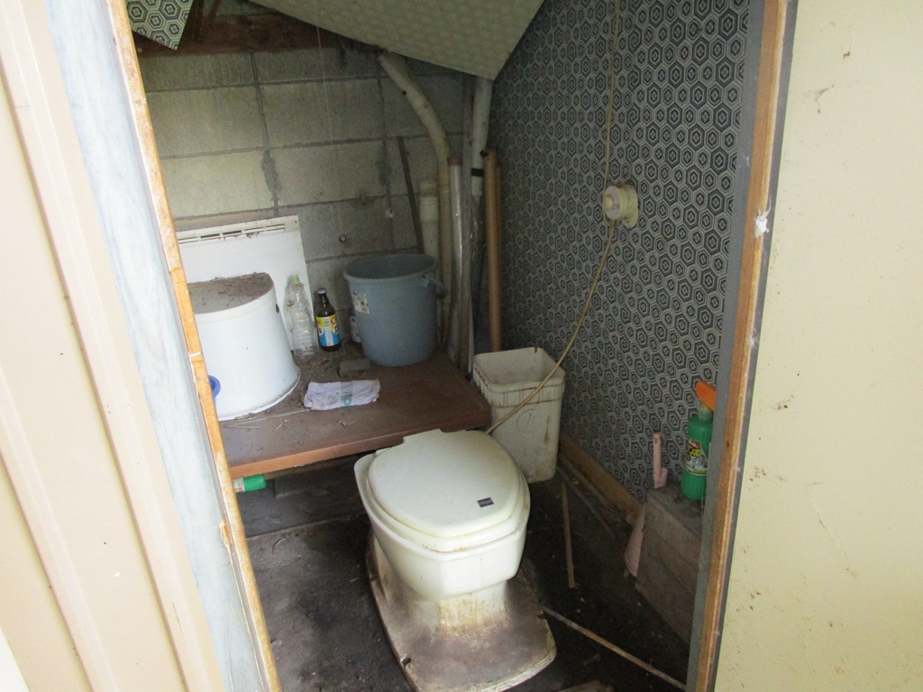 1960s wood house with outbuildings in Iwate