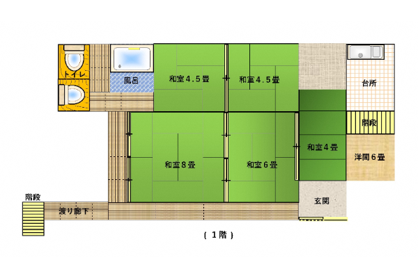 1940s wood house in Shimane