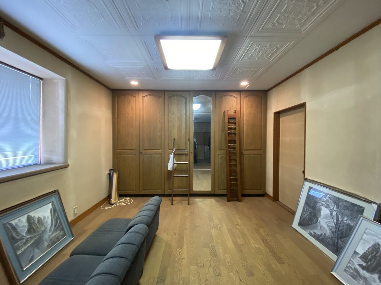 Floor plan for 1970s wood house, 13-min walk to station, Toyama