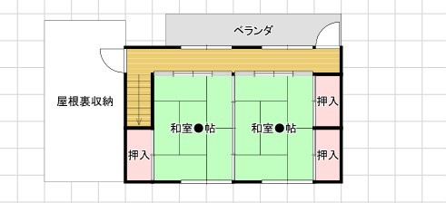 Floor plan for ☆NEW A-135 Charming property! Excellent location near station, various schools, and supermarket ◎