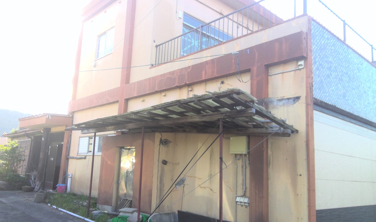 1970s house in Koyama, Kimotsuki, farmland, approval needed